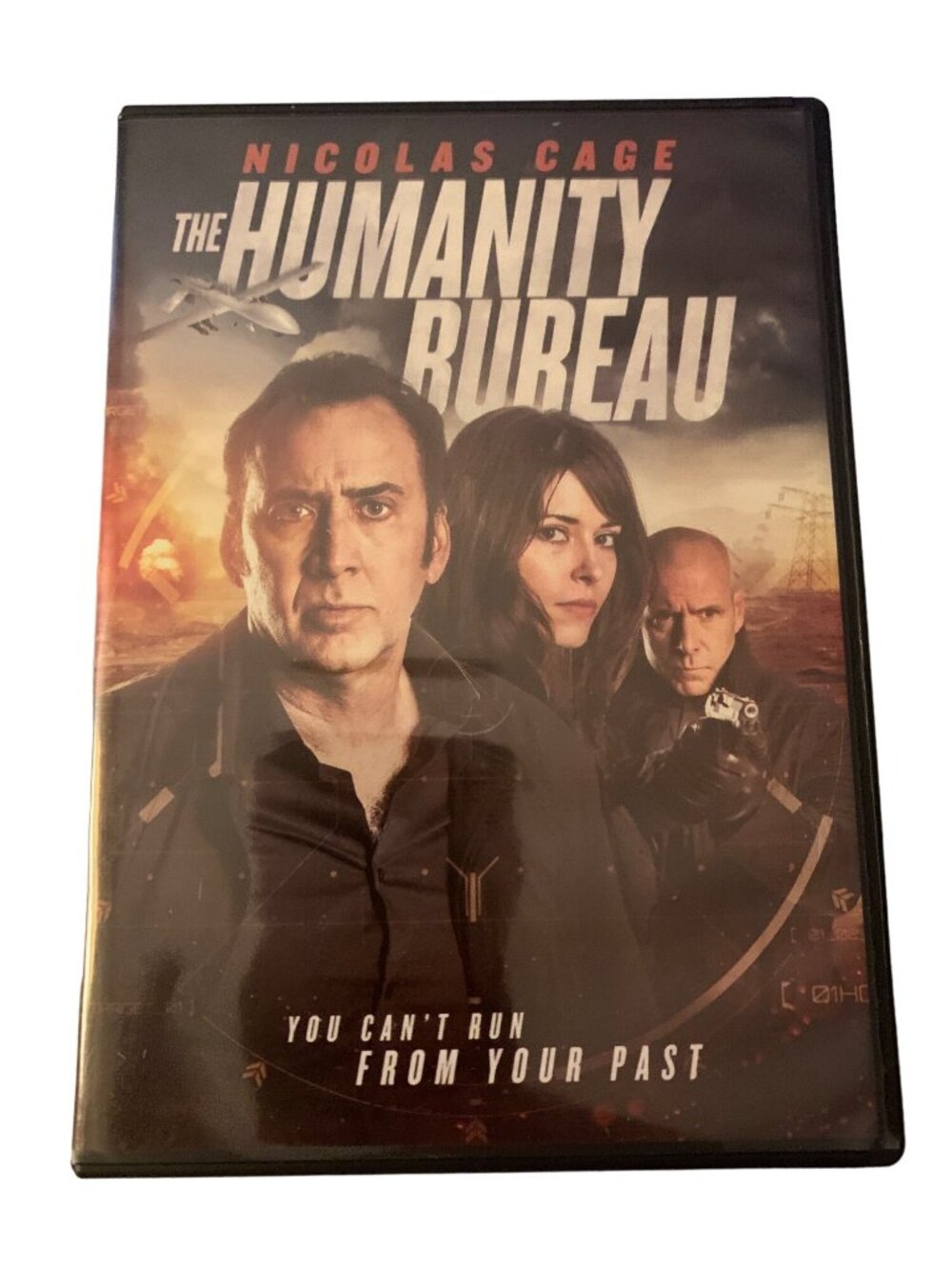 The Humanity Bureau DVD 2017 Nicolas Cage Sci-Fi Thriller Echo Bridge Movie
